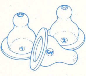 L03 Silikon-Sauger für C63 Tupperware