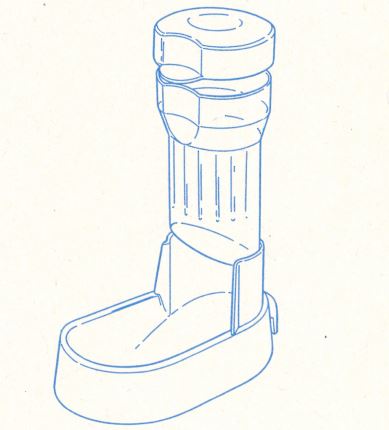 P03 Harmonie Trockenfutter-Spender Tupperware