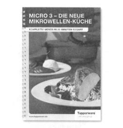 Mikro 3-Kochbuch Tupperware