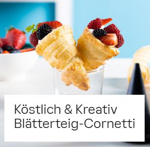 Blätterteig-Cornetti