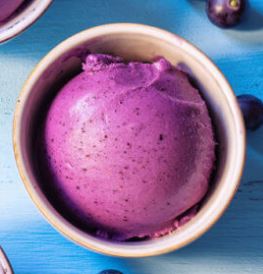 Blaubeer-Eis