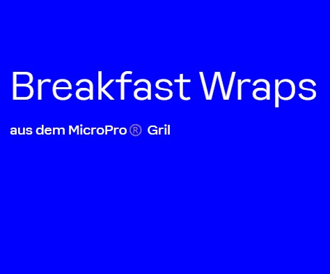Breakfast Wraps