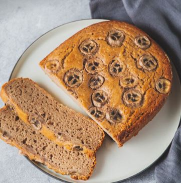 Brilliantes Bananenbrot