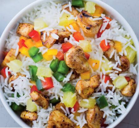 Bunte Burrito Bowl