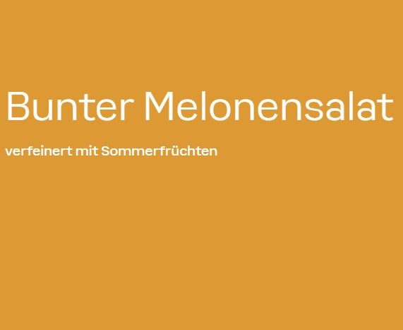 Bunter Melonensalat
