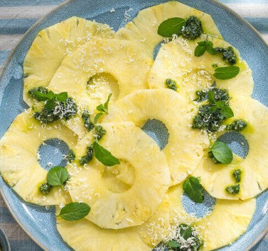 Carpaccio von der Ananas