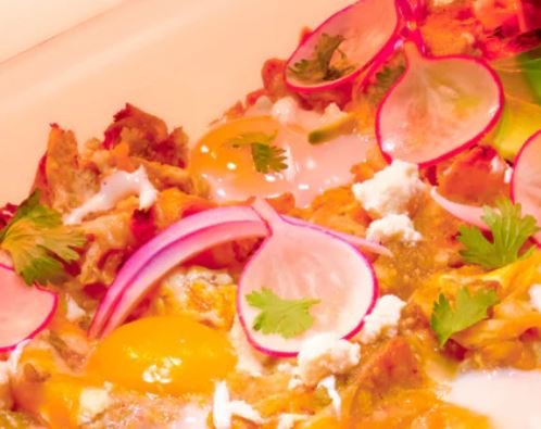 Frühstücksauflauf - Chilaquiles Verdes Casserole