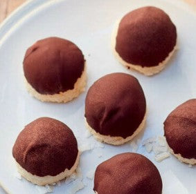 Fluffige Schoko-Kokos-Küsschen