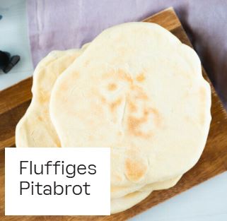 Fluffiges Pitabrot