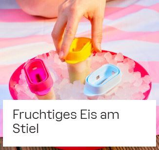 Fruchtiges Eis am Stiel