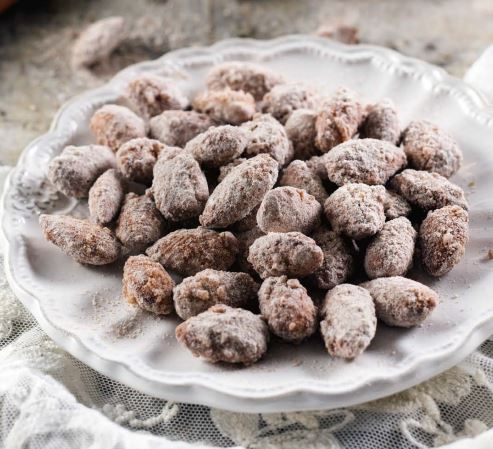 Gebrannte Amaretto-Mandeln