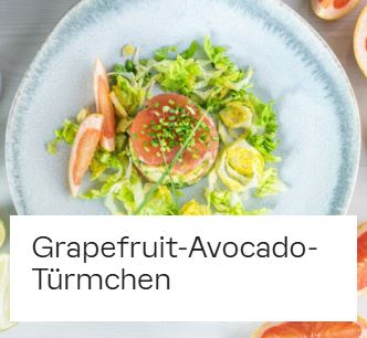 Grapefruit-Avocado-Türmchen