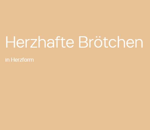 Herzhafte Brötchen
