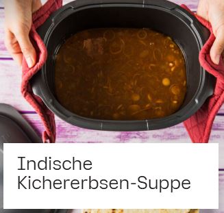 Indische Kichererbsen-Suppe