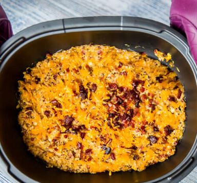 Käse-Speck-Bier-Dip