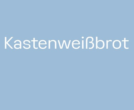 Kastenweißbrot