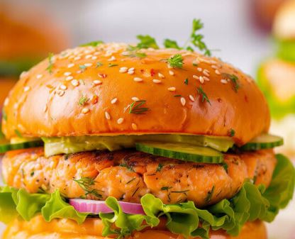 Lachsburger