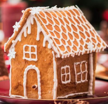 Lebkuchen-Häuschen
