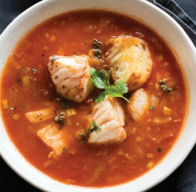 Mediterrane Fischsuppe