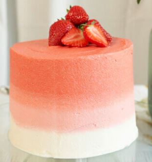 Ombré Cake