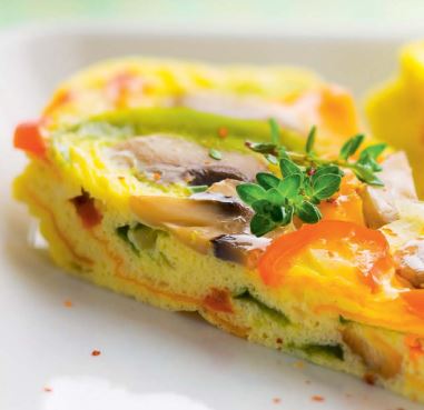 Omeletts Vegetarisch