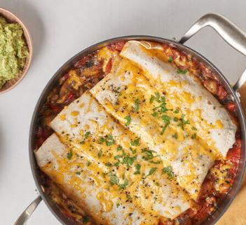 One Pot Enchiladas
