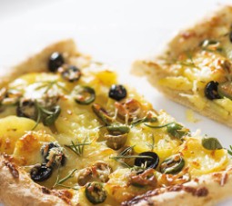 Pizza Bianca - Weiße Pizza ohne Tomatensauce