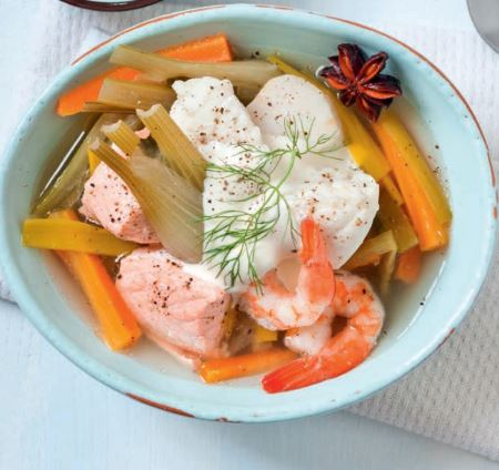 Pot-au-feu mit Fisch
