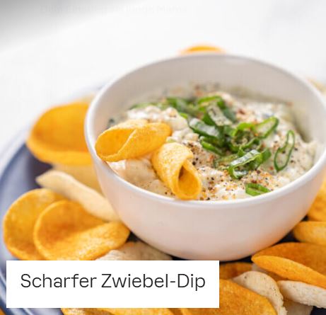 Scharfer Zwiebel-Dip