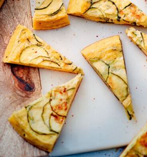 Schnelle Zucchini-Quiche