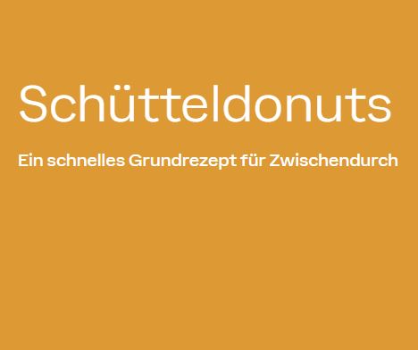 Schütteldonuts