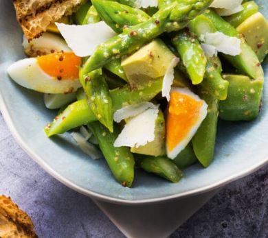 Spargel trifft Avocado