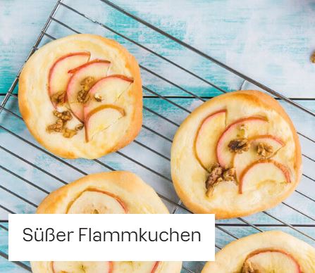 Süßer Flammkuchen