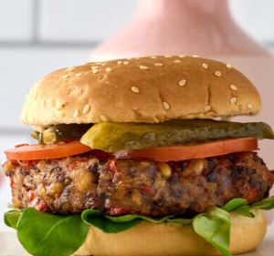 Veganer Burger