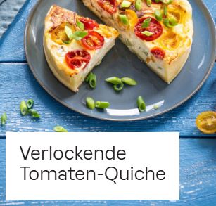 Verlockende Tomaten-Quiche
