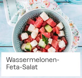 Wassermelonen-Feta-Salat