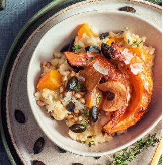 Würziges Kürbisrisotto