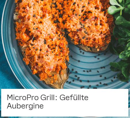 Gefüllte Aubergine