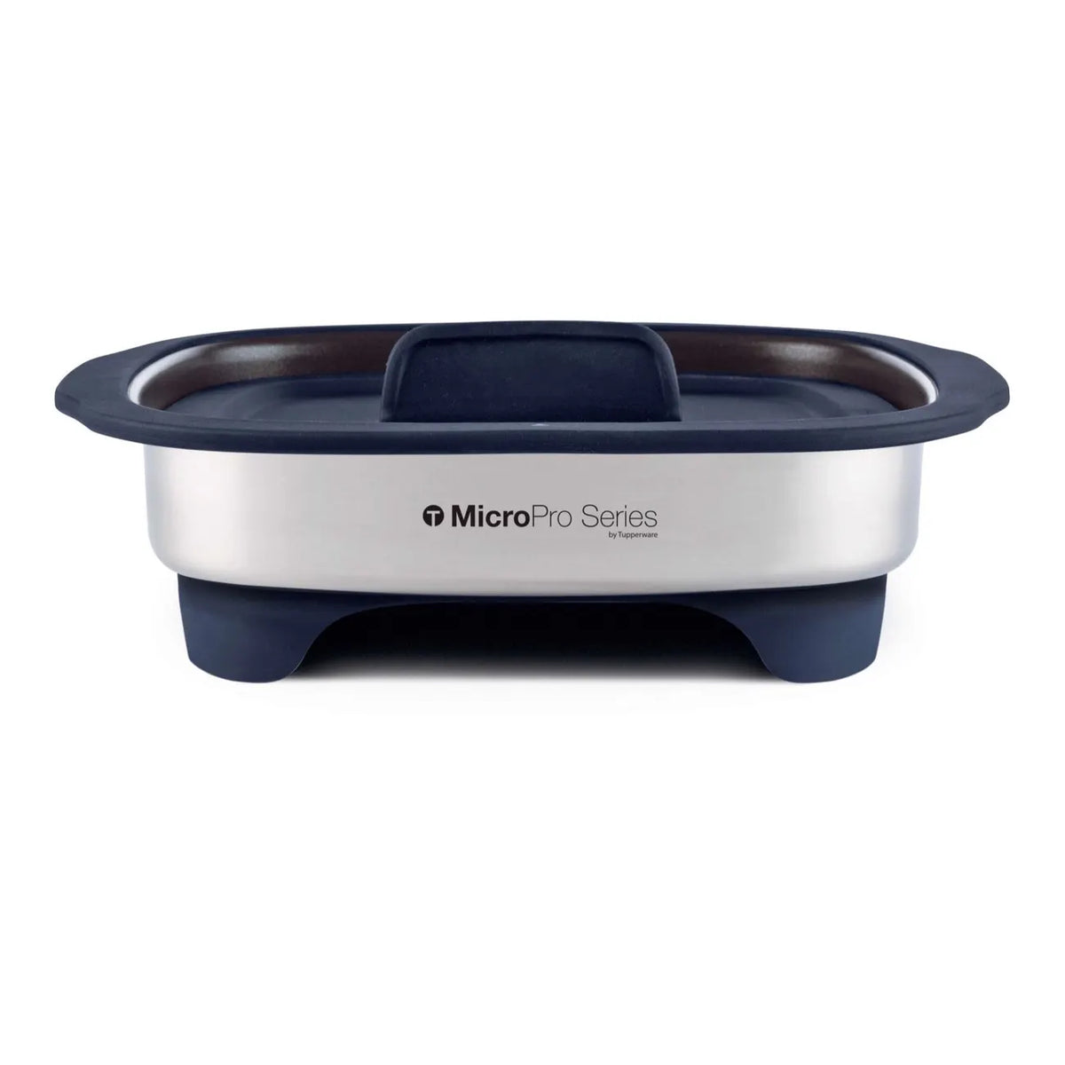 Tupperware MicroPro Grill (I100) – Mikrowellen-Grill mit Heizelementen in Deckel und Boden