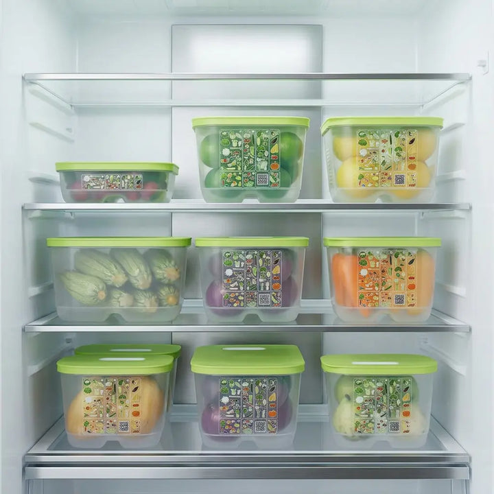 Vorratsbehälter für den Kühlschrank – Frische & Ordnung