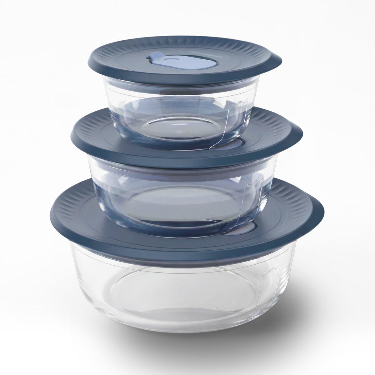 Voila Glass Rund 3er-Set – Mini, Small & Medium