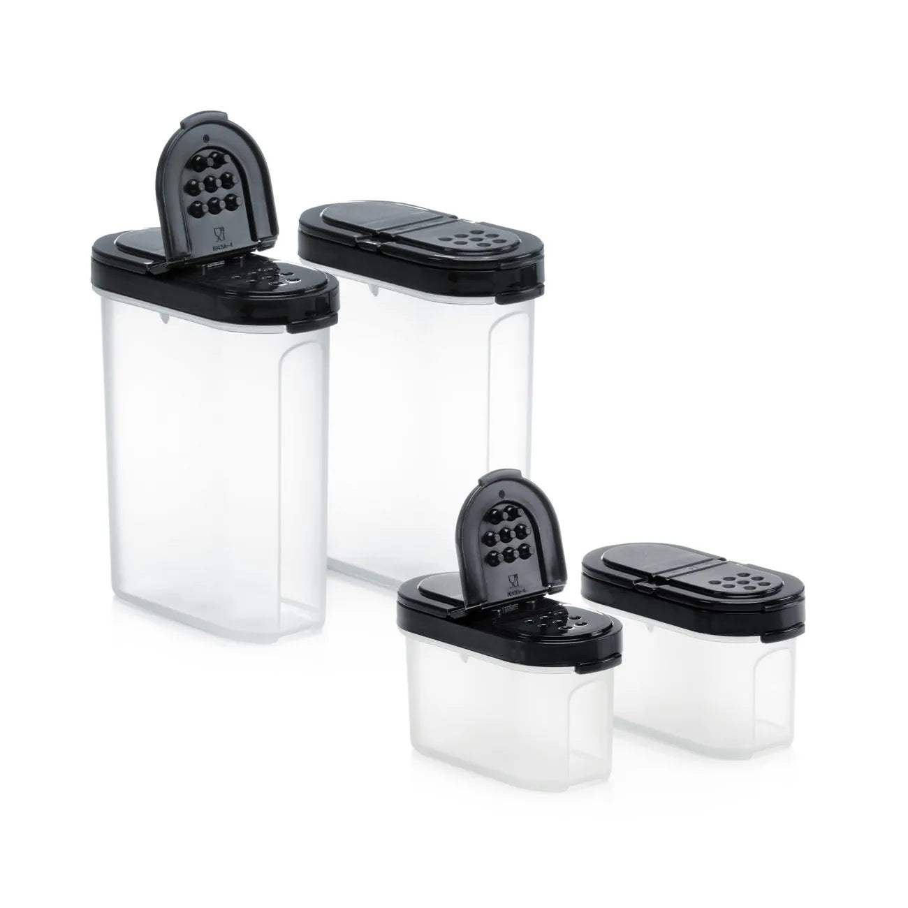 Deckel Oberteil A090/ A091 von der Marke Tupperware / Deckel in der Farbe Schwarz / Deckel Oberteil für die Gewürz Riesen und Gewürz Zwerge / nur der Deckel OHNE Behälter / hier direkt online kaufen