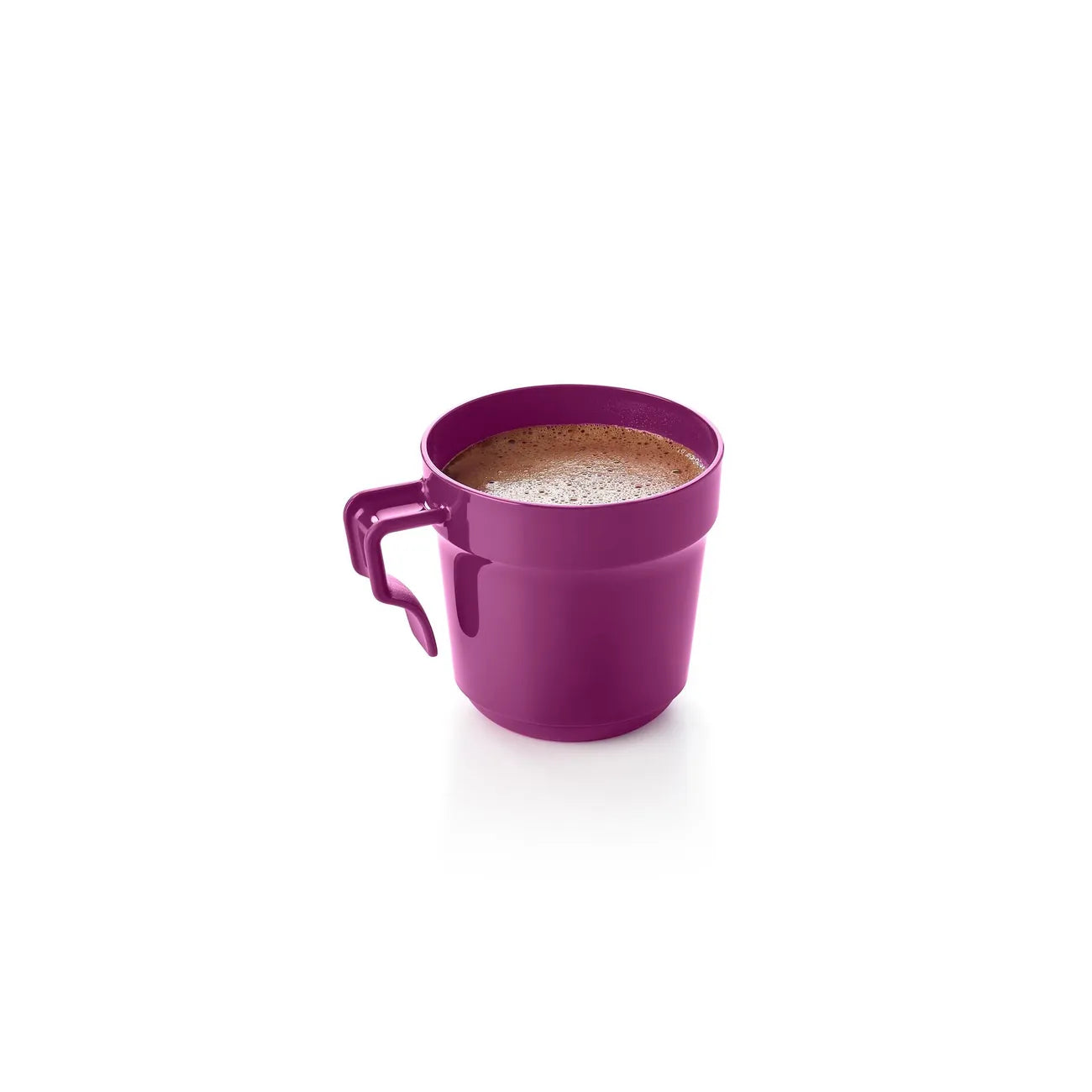 Aloha Tasse 350ml von der Marke Tupperware / Praktisch und Stylischer Picknick Becher / Tasse / in der Farbe Lila / mit Deckel der vor Auslaufen und Insekten Schützt / Hier direkt online kaufen 