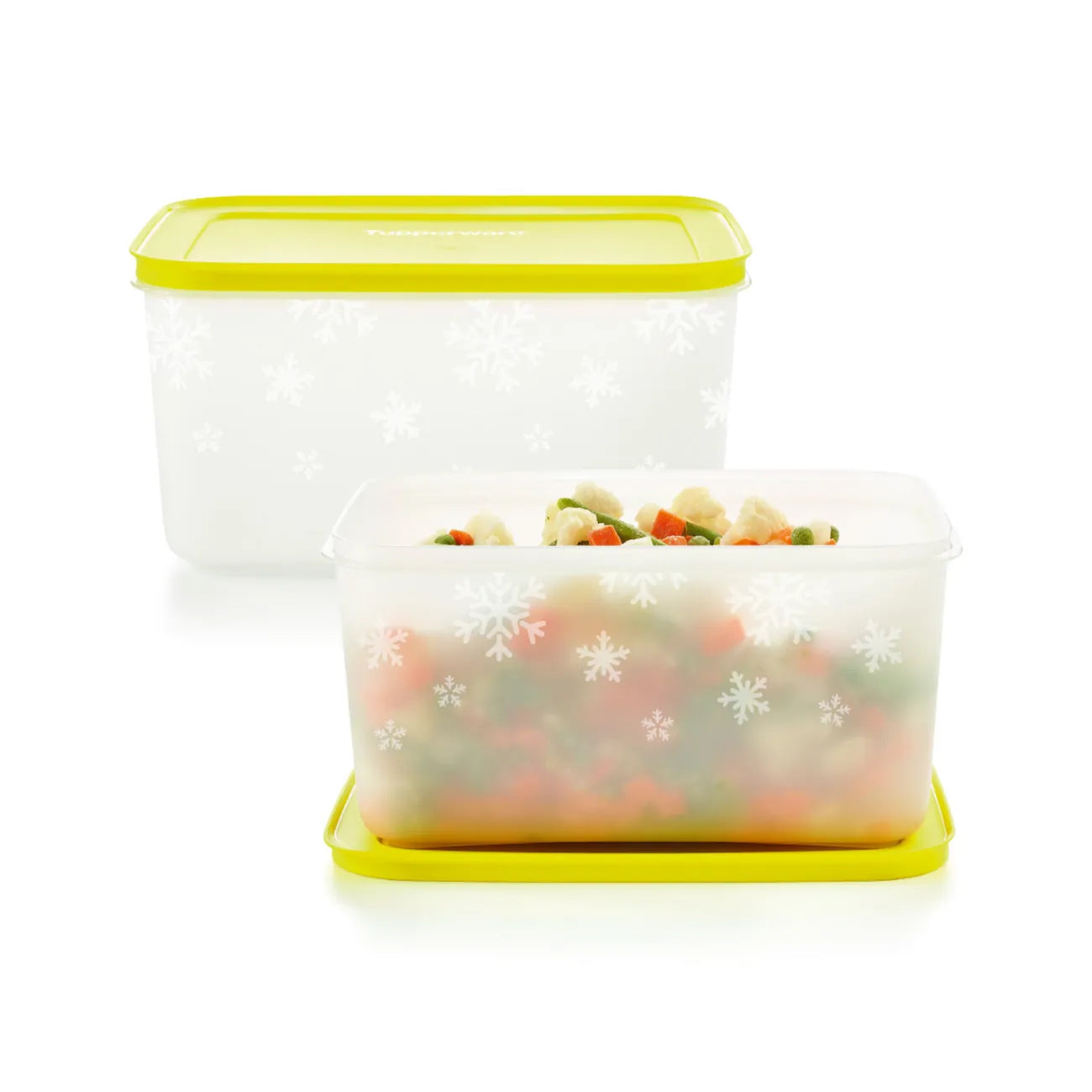 Eis Kristall Gefrierbehälter 2,5L Hoch von der Marke Tupperware / Gefrierbehälter / leichtes Einfrieren durch abgerundete Ecken / für Temperaturen von bis zu -25° / Hier direkt online kaufen