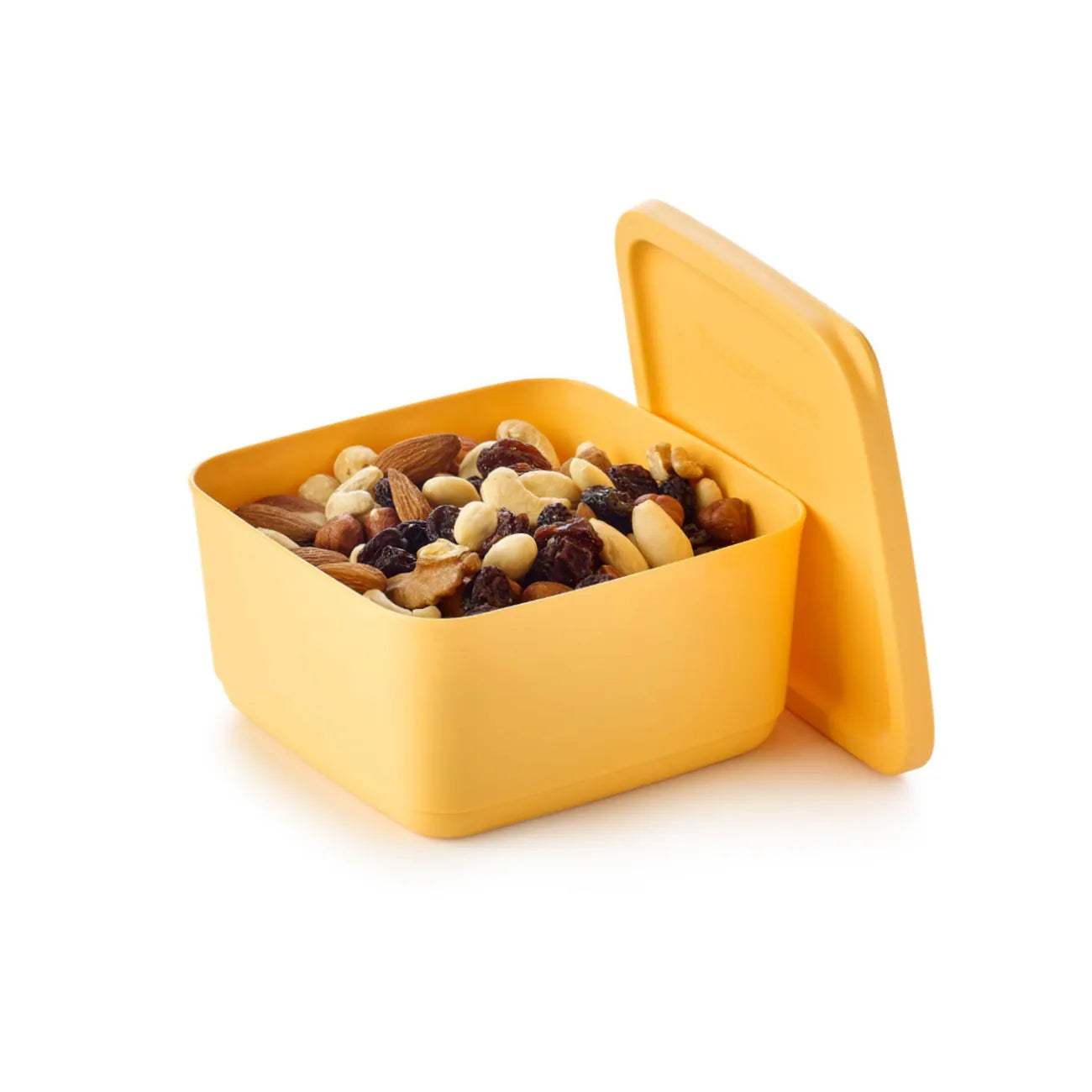 Cubix 650ml von der Marke Tupperware / in der Farbe Gelb / Vorratsbehälter / Aufbewahrungsbehälter / Modular Stapelbar / Luft & Wasserdicht schließend / Hier direkt online kaufen