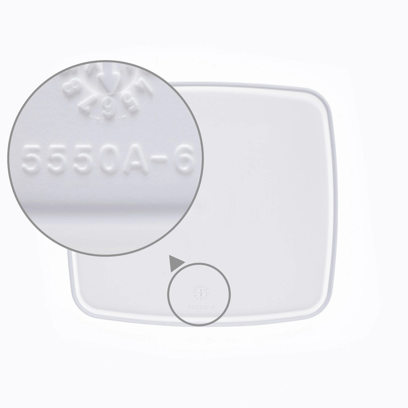 Tupperware Ersatzteil Deckel Nr.8555 / passender Deckel für G001, G003, G0014, G007 und G021 / Hier Ersatzteil direkt online kaufen