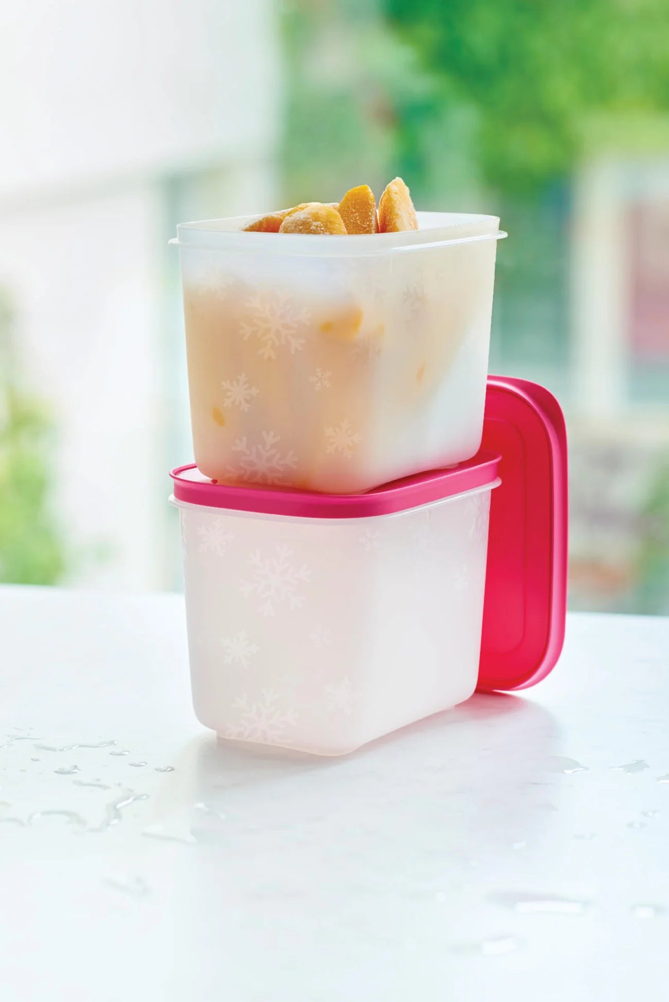 Eis Kristall Gefrierbehälter 2x 1,1L Hoch von der Marke Tupperware / Gefrierbehälter / Gefrierbeutel / Perfekt fürs Schnelle Einfrieren / Hier direkt online kaufen