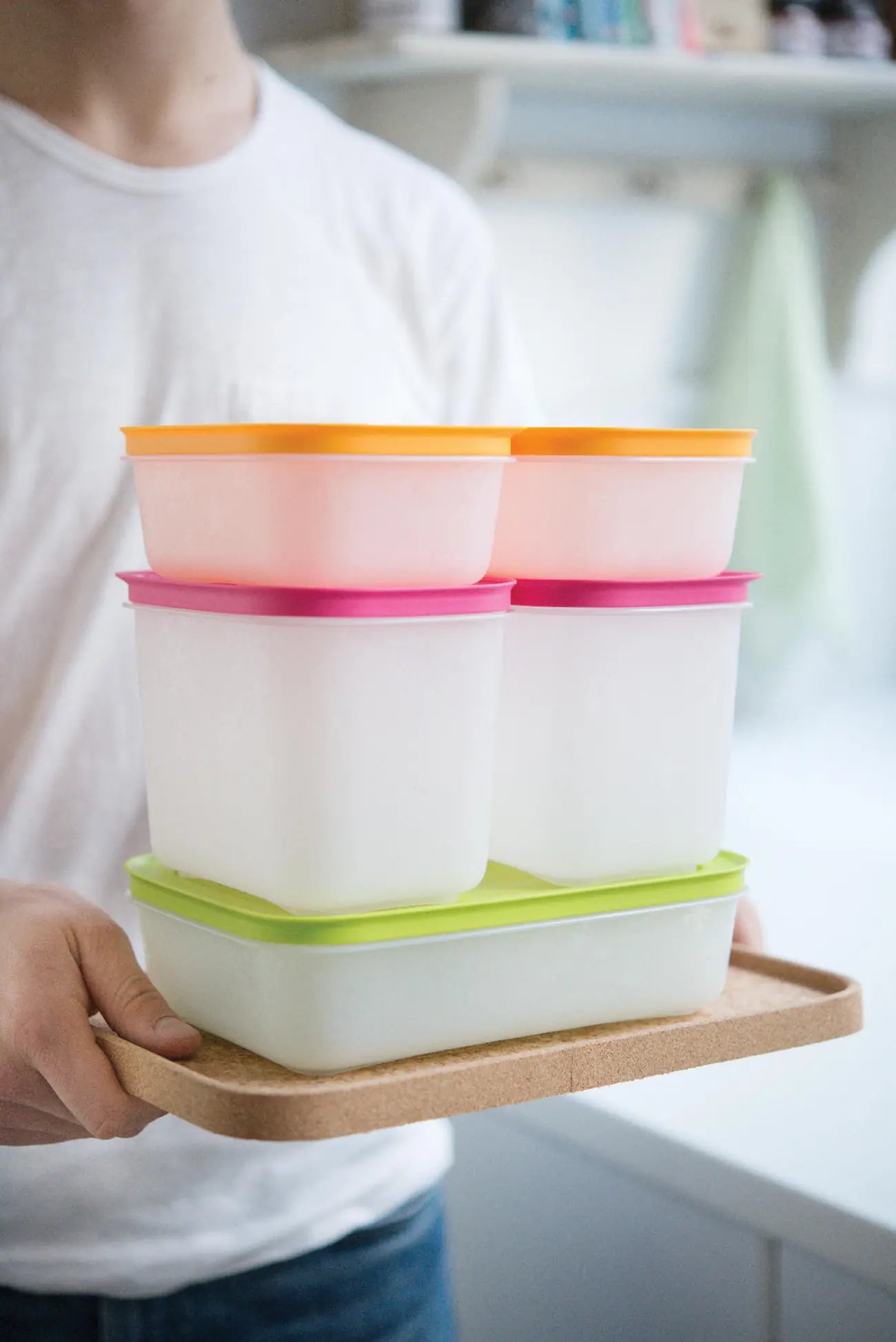 Eis Kristall Gefrierbehälter 2x 1,1L Hoch von der Marke Tupperware / Gefrierbehälter / Gefrierbeutel / Perfekt fürs Schnelle Einfrieren / Hier direkt online kaufen