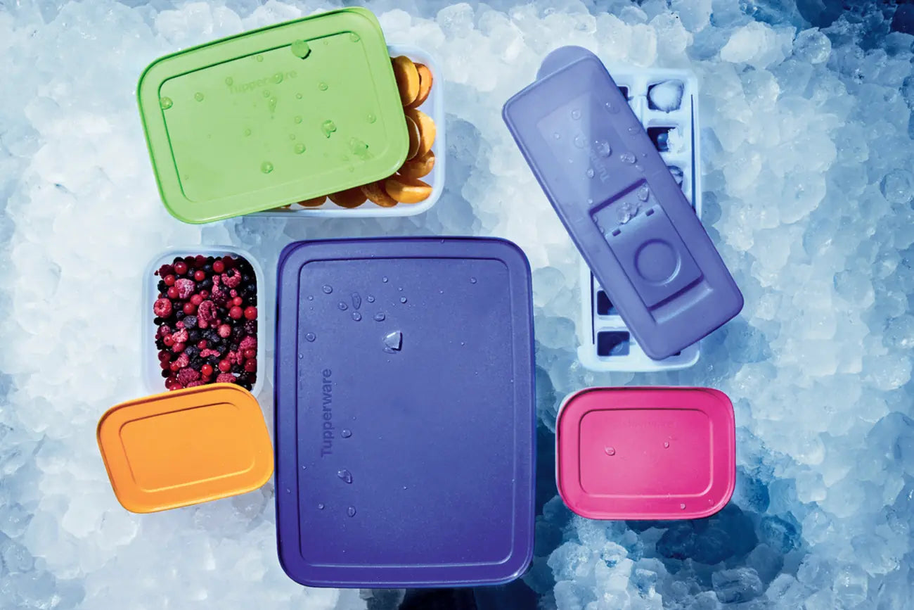 Eis Kristall Gefrierbehälter 2x 1,1L Hoch von der Marke Tupperware / Gefrierbehälter / Gefrierbeutel / Perfekt fürs Schnelle Einfrieren / Hier direkt online kaufen