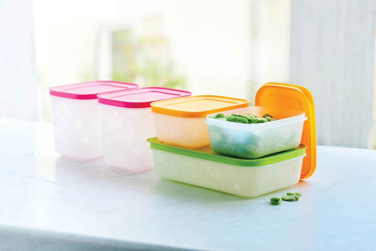 Eis Kristall Gefrierbehälter 2x 1,1L Hoch von der Marke Tupperware / Gefrierbehälter / Gefrierbeutel / Perfekt fürs Schnelle Einfrieren / Hier direkt online kaufen